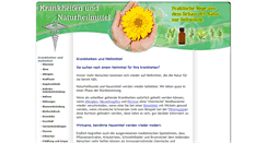 Desktop Screenshot of krankheiten-und-naturheilmittel.com
